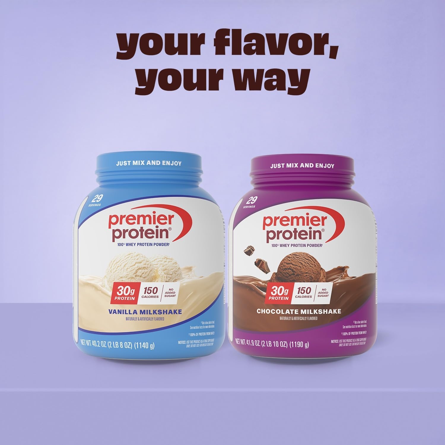 image:imagePremier Protein Powder Vanilla Milkshake 30g Protein 1g Sugar 100 Whey Protein Keto Friendly No Soy Gluten Free 233 oz 17 ServingsChocolate