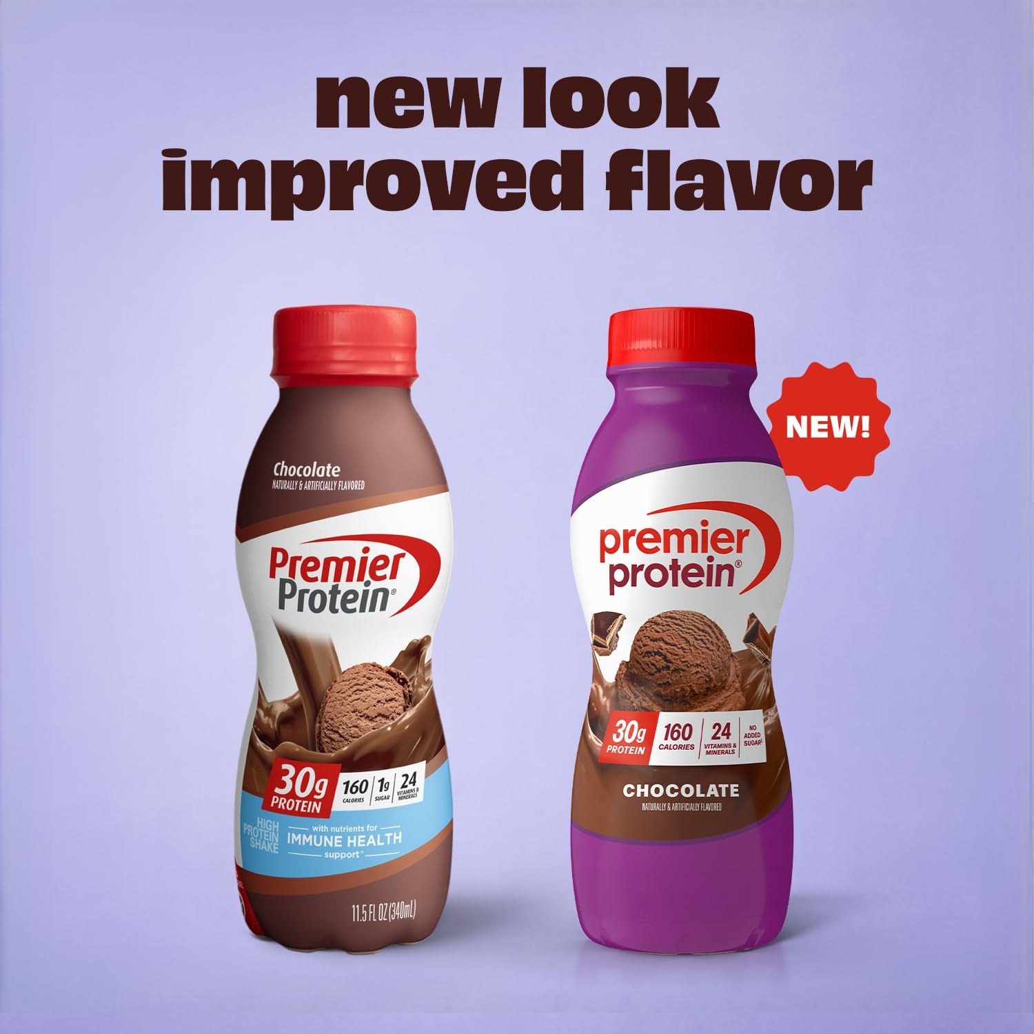 image:imagePremier Protein Shake Cinnamon Roll 30g Protein No Added Sugar 24 Vitamins amp Minerals to Support Immune Health GlutenFree 115 fl oz 12 PackChocolate