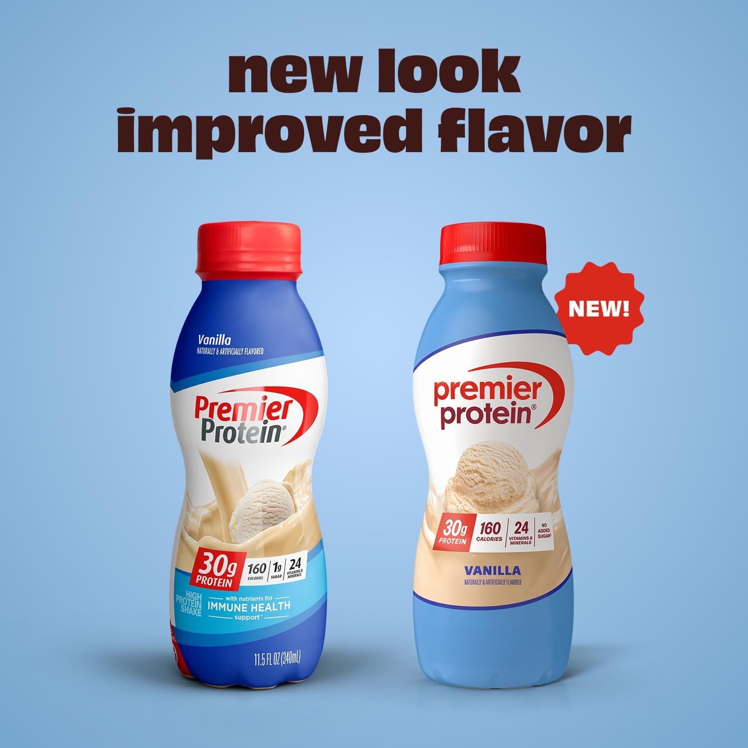 image:imagePremier Protein Shake Cinnamon Roll 30g Protein No Added Sugar 24 Vitamins amp Minerals to Support Immune Health GlutenFree 115 fl oz 12 PackCookie Dough