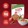 Premier Protein Apple & Cinnamon Flavored High Protein Breakfast Oatmeal, Instant Oats, Fiber Rich, 10.6 oz Box of 6 Pouches (Pack of 6)