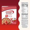 Premier Protein Berries & Cream Flavored High Protein Breakfast Oatmeal, Instant Oats, Fiber Rich, 10.6 oz Box of 6 Pouches (Pack of 6)