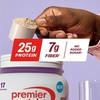 Premier Protein Powder Plus Fiber, Chocolate, 25g Protein, 7g Fiber to Support Gut Health, No Added Sugar (17 Servings)(Chocolate)