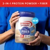 Premier Protein Powder Plus Fiber, Chocolate, 25g Protein, 7g Fiber to Support Gut Health, No Added Sugar (17 Servings)(Vanilla)