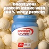 Premier Protein Powder, Vanilla Milkshake, 30g Protein, 1g Sugar, 100% Whey Protein, Keto Friendly, No Soy, Gluten Free, 23.3 oz (17 Servings)(Vanilla)