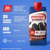 Premier Protein Shake, Vanilla, 30g Protein, No Added Sugar, 24 Vitamins & Minerals to Support Immune Health, 11 fl oz, 4 Pack(Cookies & Cream)