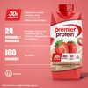 Premier Protein Shake, Vanilla, 30g Protein, No Added Sugar, 24 Vitamins & Minerals to Support Immune Health, 11 fl oz, 4 Pack(Strawberries & Cream)