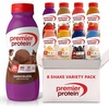 Premier Protein Shake, 8 Flavor Variety Pack, 30g Protein, No Added Sugar, 24 Vitamins & Minerals to Support Immune Health, Gluten-Free, 11.5 fl oz (8 Pack)(11.5 Fl Oz (Pack of 8))