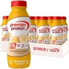 Premier Protein Shake, Cinnamon Roll, 30g Protein, No Added Sugar, 24 Vitamins & Minerals to Support Immune Health, Gluten-Free, 11.5 fl oz (12 Pack)(Banana)