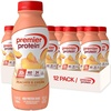 Premier Protein Shake, Cinnamon Roll, 30g Protein, No Added Sugar, 24 Vitamins & Minerals to Support Immune Health, Gluten-Free, 11.5 fl oz (12 Pack)(Peaches & Cream)