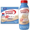 Premier Protein Shake, Cinnamon Roll, 30g Protein, No Added Sugar, 24 Vitamins & Minerals to Support Immune Health, Gluten-Free, 11.5 fl oz (12 Pack)(Vanilla)