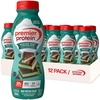 Premier Protein Shake, Cinnamon Roll, 30g Protein, No Added Sugar, 24 Vitamins & Minerals to Support Immune Health, Gluten-Free, 11.5 fl oz (12 Pack)(Winter Mint (Coming Winter))