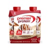 Premier Protein Shake, Vanilla, 30g Protein, No Added Sugar, 24 Vitamins & Minerals to Support Immune Health, 11 fl oz, 4 Pack(Cinnamon Roll)
