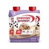 Premier Protein Shake, Vanilla, 30g Protein, No Added Sugar, 24 Vitamins & Minerals to Support Immune Health, 11 fl oz, 4 Pack(Cookie Dough)