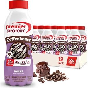 Premier Protein COFFEEHOUSE Mocha Protein Shake with Caffeine – 30g Protein, No Added Sugar, 24 Vitamins & Minerals, Coffee Beverage for Energy, Gluten-Free, 11.5 fl oz (12 Pack)(Mocha)