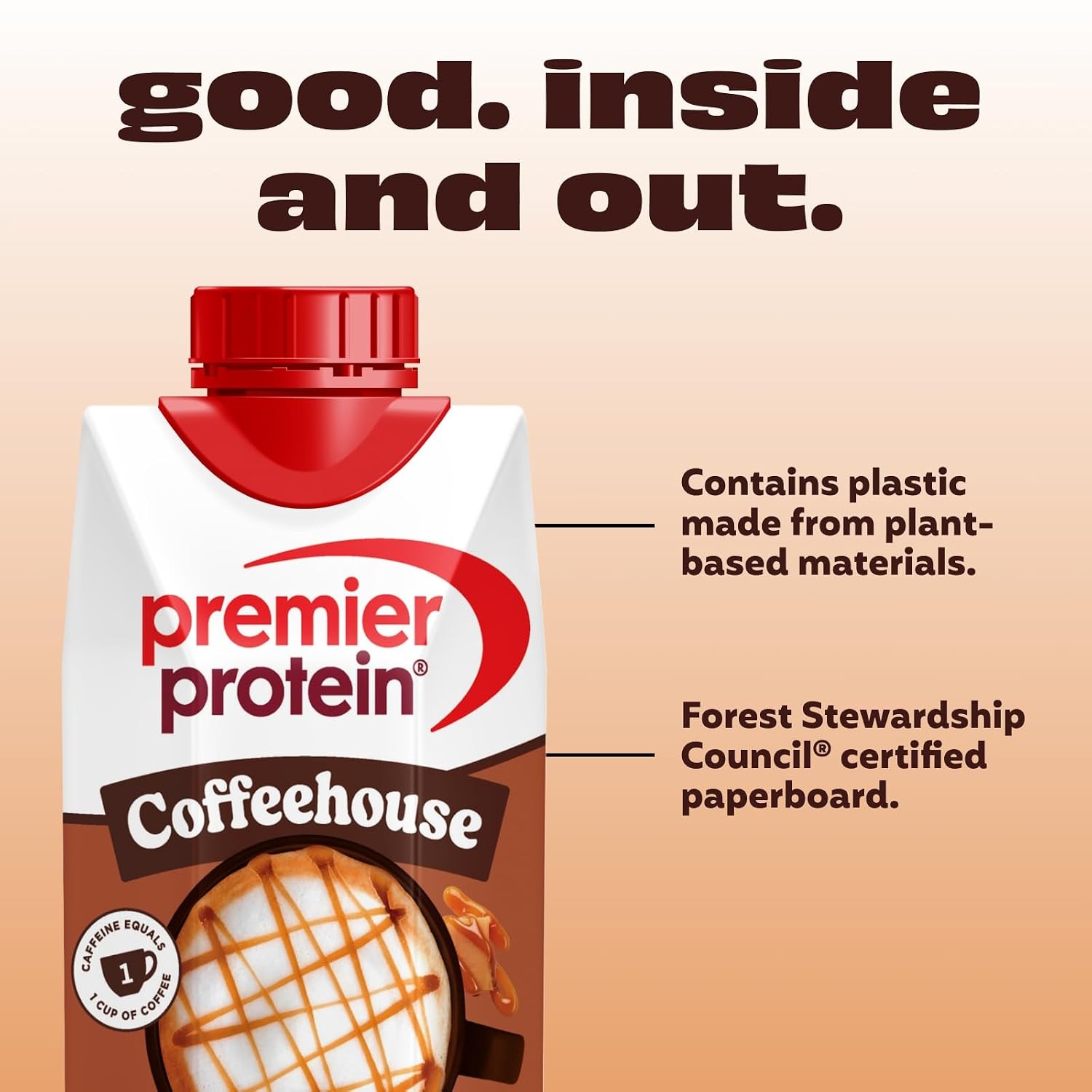 image:imagePremier Protein Shake COFFEEHOUSE Mocha 30g Protein No Added Sugar 24 Vitamins amp Minerals to Support Immune Health 11 fl oz 12 PackCaramel Macchiato