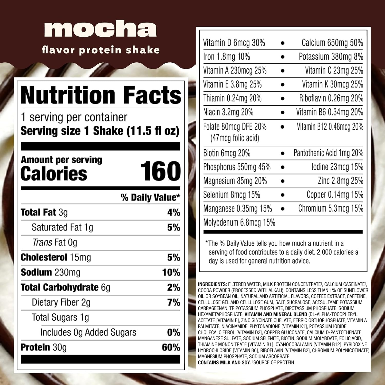 image:imagePremier Protein Shake COFFEEHOUSE Mocha 30g Protein No Added Sugar 24 Vitamins amp Minerals to Support Immune Health 11 fl oz 12 PackMocha