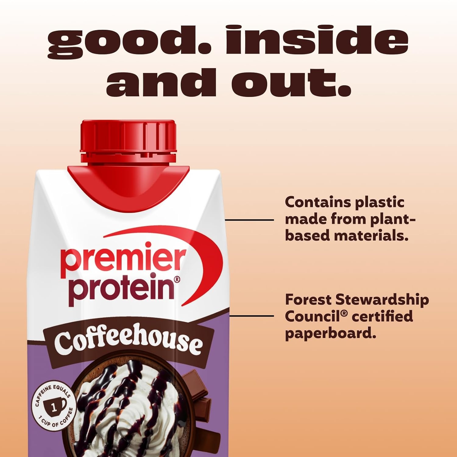 image:imagePremier Protein Shake COFFEEHOUSE Mocha 30g Protein No Added Sugar 24 Vitamins amp Minerals to Support Immune Health 11 fl oz 12 PackMocha
