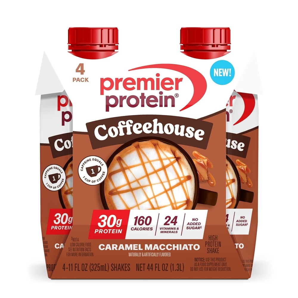 image:imagePremier Protein Shake COFFEEHOUSE Mocha 30g Protein No Added Sugar 24 Vitamins amp Minerals to Support Immune Health 11 fl oz 12 PackCaramel Macchiato