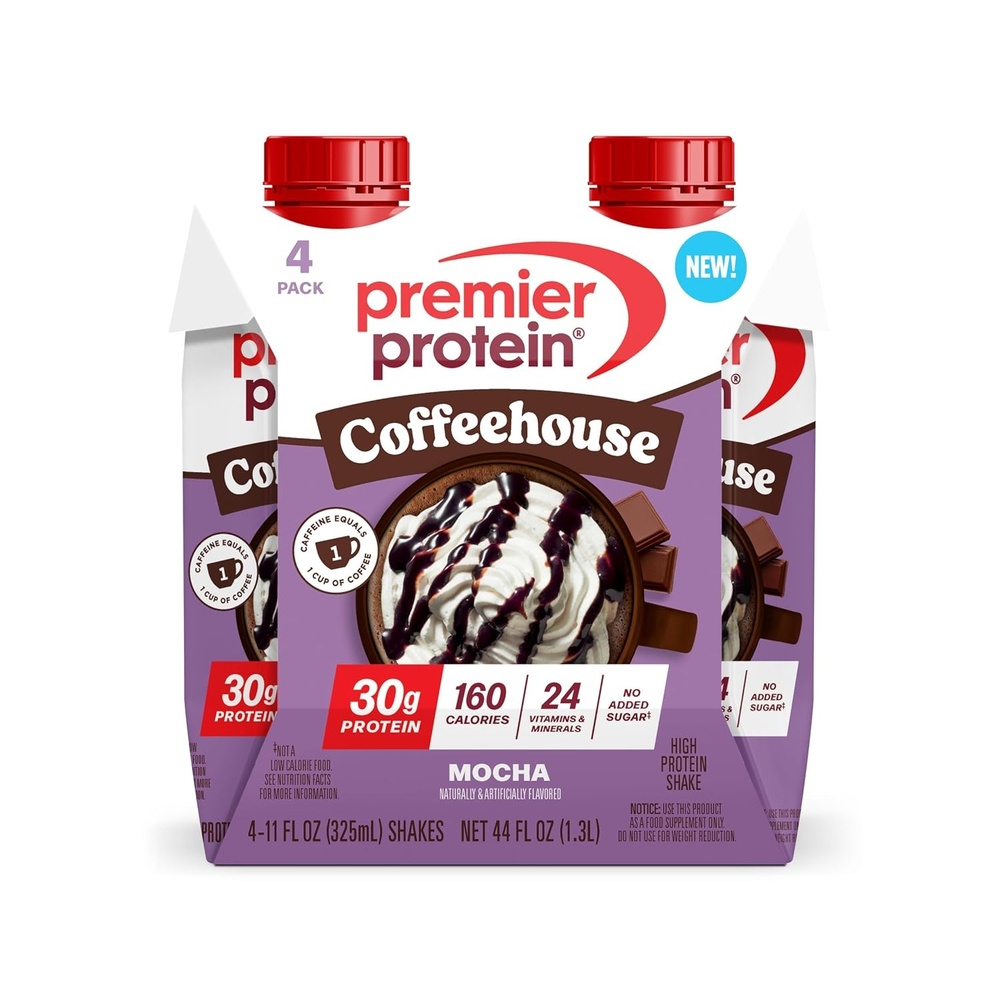 image:imagePremier Protein Shake COFFEEHOUSE Mocha 30g Protein No Added Sugar 24 Vitamins amp Minerals to Support Immune Health 11 fl oz 12 PackMocha