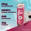 Premier Protein Sparkling Protein Soda, Black Cherry, 15g Whey, 12 Pack | Soft Drink with Benefits, 5 Ingredients, No Artificial Colors or Flavors, 3g Sugar, 12 oz