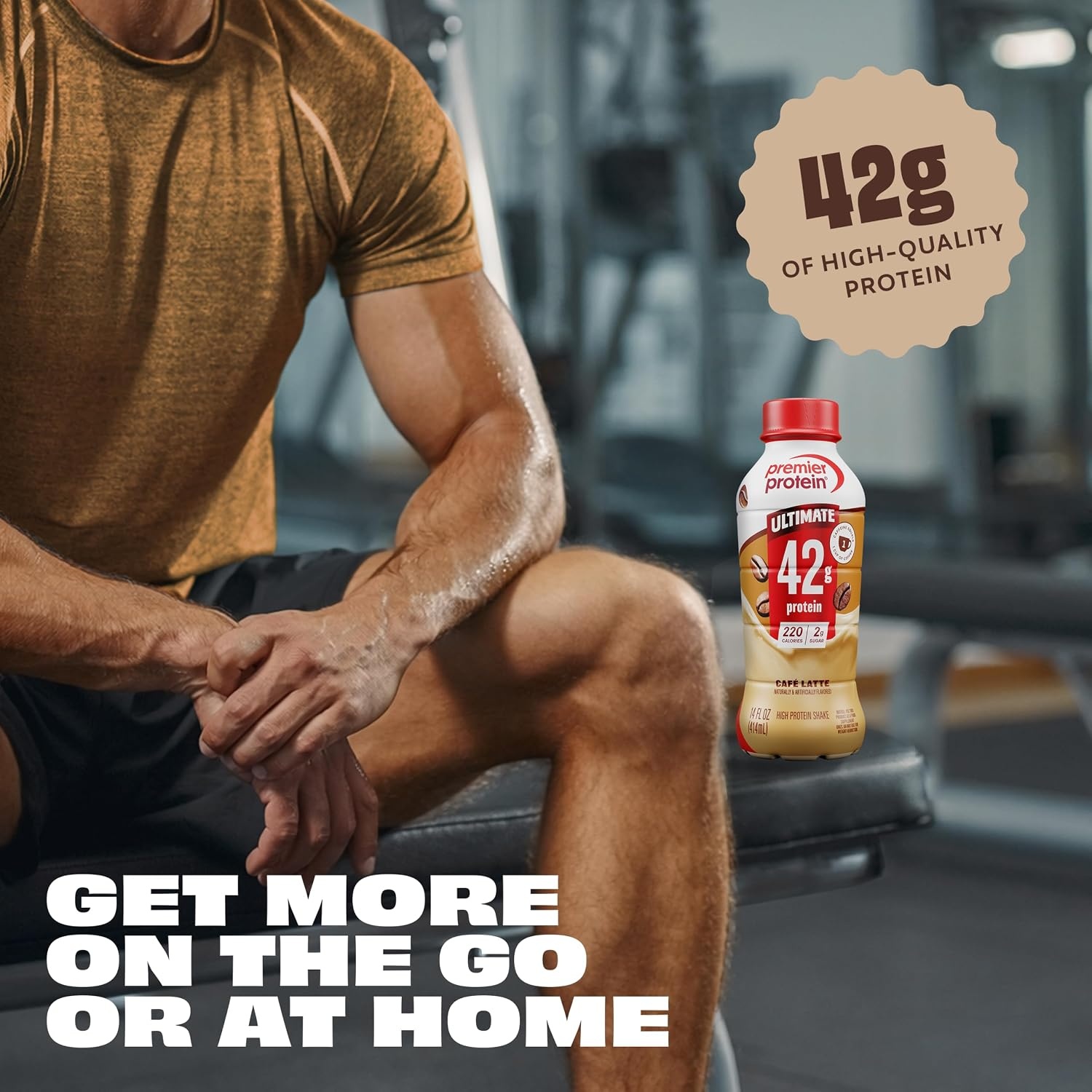 image:imagePremier Protein ULTIMATE 42g High Protein Shake Vanilla 4 Pack 220 Calories 2g Sugar 24 Vitamins amp Minerals Supports Muscle Health GlutenFree Protein Snack 14 ozVariety Pack