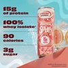 Premier Protein Sparkling Protein Soda, Lemon Lime, 15g Whey, 12 Pack | Soft Drink with Benefits, 5 Ingredients, No Artificial Colors or Flavors, 3g Sugar, 12 oz(Grapefruit)