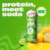 Premier Protein Sparkling Protein Soda, Lemon Lime, 15g Whey, 12 Pack | Soft Drink with Benefits, 5 Ingredients, No Artificial Colors or Flavors, 3g Sugar, 12 oz(Lemon Lime)
